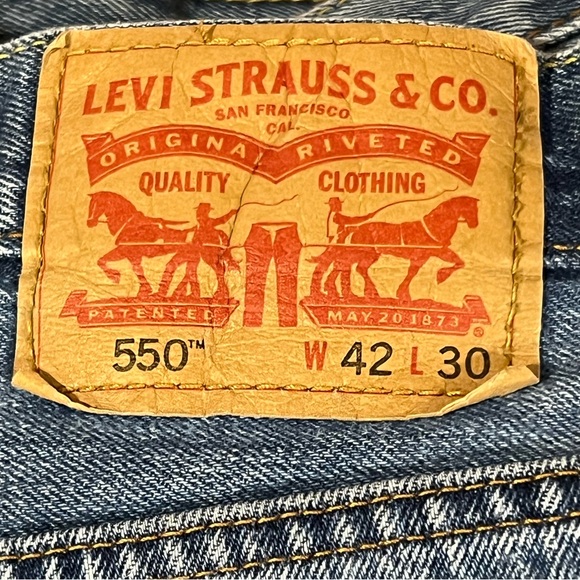 Men’s Levi’s 550 42x30 - Picture 3 of 10